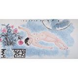  魏志平 四尺《青花瓷》 河北省美協會員