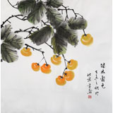 安徽美協(xié)何華賢 四尺斗方《滿林霜色》