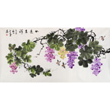 安徽美協何華賢 四尺《如意吉祥》