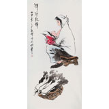 張春奇 四尺《涓涓汁乳情》徐悲鴻紀(jì)念館藝術(shù)中心理事（詢價(jià)）