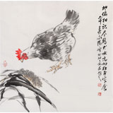 王向陽 四尺斗方《大吉圖》中國美術家協會會員（詢價）