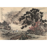 貴州七星關美協(xié)主席吳顯剛 大三尺《聽松》