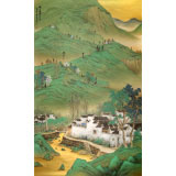 【已售】劉金河 巨幅展覽精品《徽鄉遺韻》 中國美術家協會會員（詢價）
