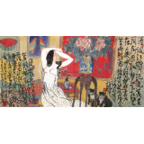 王永剛 三尺《皎皎秋月》 國家一級美術師（詢價）