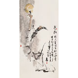 魏武雙精品人物《邀月圖》（詢價）