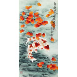 南海禪寺 妙林居士 三尺《紅運當頭 前程似錦》