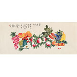 凌雪 小六尺《馨香長壽》 北京美協會員