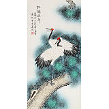 【已售】凌雪 三尺《松鶴延年》 北京美協會員