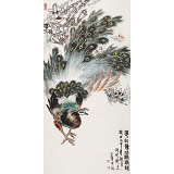 李憲章 四尺《事事如意》 東方書畫院名譽院長