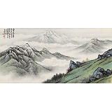 劉金河 四尺《青藏行》 中國美術(shù)家協(xié)會會員（詢價）