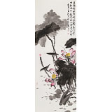【已售】吳顯剛 小四尺《詠荷》 貴州七星關美協主席