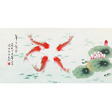 凌雪 三尺《年年有余》 北京美協會員