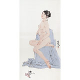 王其志 四尺《桃李佳人》  中美協(xié)會員 江蘇贛榆美協(xié)副主席