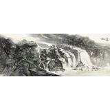 管旺林 小六尺《春潮》 中美協會員