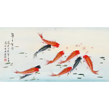 凌雪 三尺《年年有余》 北京美協會員
