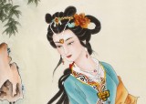 南海禪寺 妙林居士 四尺《秋思綿綿》