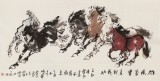 王向陽 四尺《雄風萬里 馬到成功》 中國美術家協會會員（詢價）