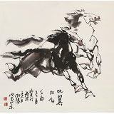王向陽 四尺斗方《比翼雙飛》 中國美術家協會會員（詢價）