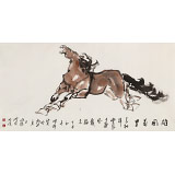 （詢價）王向陽 四尺《雄風萬里》中國美術家協會會員