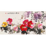 黃藝 四尺《富貴滿堂》 吉祥家居風水畫