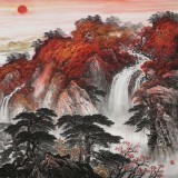 【已售可訂制】李碧峰 大丈二《江山如此多嬌》 中國書畫家協會理事