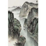劉金河 《碧水清江》中美協(xié)會員 （詢價）