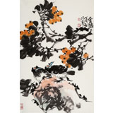 【已售】柳常學(xué) 四尺三開《金秋》 中國(guó)美協(xié)會(huì)員