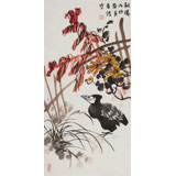 邢書波 《秋陽(yáng)》 中美協(xié)會(huì)員 清華美院創(chuàng)作班導(dǎo)師（詢價(jià)）