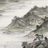 劉金河 四尺《征帆片片似沙鷗》 中國美術家協會會員（詢價）