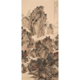 吳顯剛 《秋山高隱圖》 貴州七星關(guān)美協(xié)主席