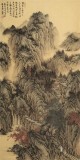 吳顯剛 四尺《溪山雅居圖》貴州七星關美協主席