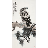 【已售】梁景欣 三尺《高瞻遠矚》 學院派畫家