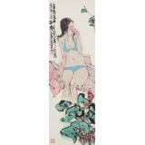 王其志 《荷風(fēng)》  中美協(xié)會員 江蘇贛榆美協(xié)副主席