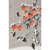 陳薪名《喜柿多》 中美協(xié)會員 第六屆全國花鳥畫展金獎獲得者