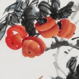 【已售】梁景欣 三尺斗方《萬事如意》 學(xué)院派畫家