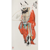 連紅武 三尺《鎮宅圖》 徐悲鴻畫院華北分院副院長