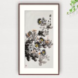 王寶欽 三尺《國色天香》當代花鳥牡丹畫名家（詢價）