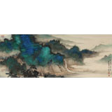 【已售】吳顯剛 《春山云煙》 貴州七星關美協主席