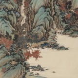 吳顯剛 《山翠拂人衣》 貴州七星關美協主席