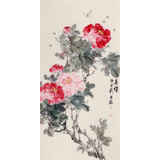 陳薪名 三尺《春暉》中美協會員 第六屆全國花鳥畫展金獎獲得者