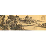 【已售】吳顯剛 小六尺《草堂歸舟圖》貴州七星關美協主席