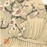 何揮毫 《梅雀圖》 當代新安畫派代表性名家